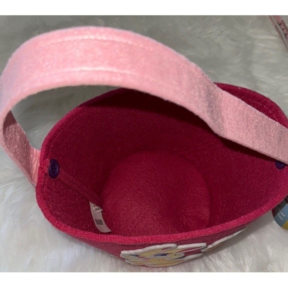 Disney Store Miss Bunny Felt Easter Basket Pink Bambi Rabbit Tote Bag NWT - Picture 6 of 14